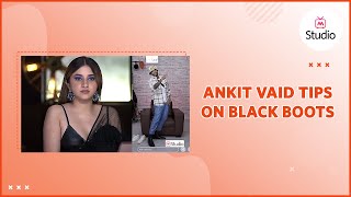 Ankit Vaid Talks About Black Boots  MFS Season 3  Shorts  Myntra [upl. by Edward]