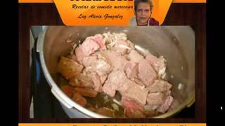 Recetas mexicanas familiares comida Mexicana  Preparacion del bistec ranchero [upl. by Ahcire]