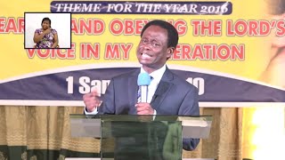 Dont Lose Focus  Apostle Professor Opoku Onyinah [upl. by Gefell693]