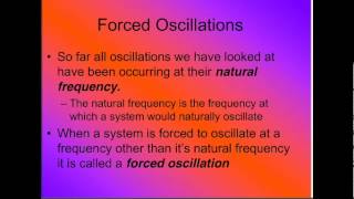 Damped and Forced Oscillation [upl. by Ivah]