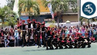 PASKIBRA SMKP INDOBARUNA SBY DOBARKIBRA  CAKRA 2K15 [upl. by Trotta]