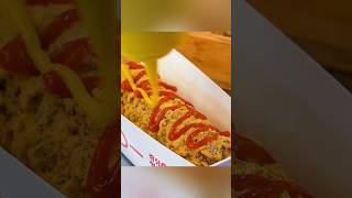 Cheese Hot Dog food delicious streetfood cooking [upl. by Trilbi]