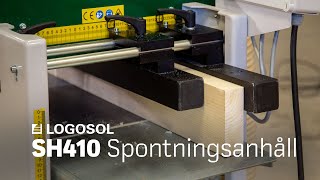 Spontningsanhåll  Solohyveln SH410  LOGOSOL [upl. by Yerocaj181]