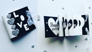 Beautiful Handmade Birthday Card Ideas for BoyfriendBirthday Card For Hubby Art amp Craft By Tulsi [upl. by Neeroc]