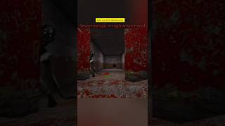 Granny sewer escape in nightmare mood youtubeshorts trending shortsfeed shortsviralvideo [upl. by Adnahs]