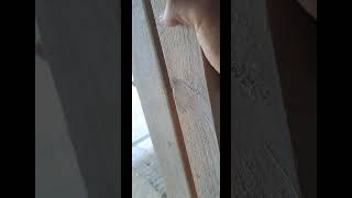 New window frame construction carpentrylife wooddiyCarpentrymusic woodworkingprojectsshorts [upl. by Polik]