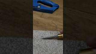 How to do carpet heat seaming joint  cut amp done  carpet joint fitting Carpet Joint [upl. by Filberto]