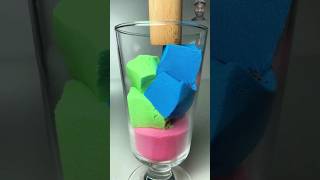 Very Satisfying and Relaxing Kinetic Sand ASMR Drop and squish [upl. by Jedidiah]