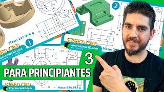 Tutorial de Diseño 3D Para Principiantes Onshape 3 [upl. by Leahcimrej774]