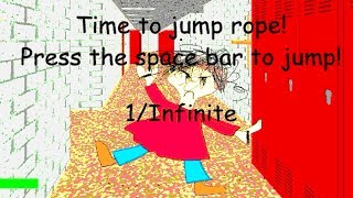 Playtime Jump Rope Now INFINITE Baldis Basics [upl. by Fremont]