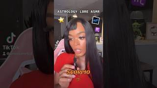 ASTROLOGY LORE ASMR Introducing Scorpio 🦂♏️asmrgirl asmr asmrvideo astrology scorpio [upl. by Keller]