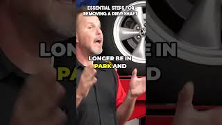 Essential Steps For Removing A Driveshaft automobile autoparts mechanic automotive cars [upl. by Chicky]