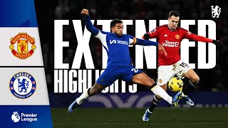 Man Utd 21 Chelsea  Highlights  EXTENDED  Premier League 202324 [upl. by Jonny]