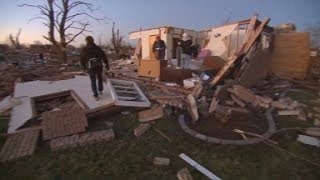 Illinois tornado rips apart homes lives [upl. by Veronika]