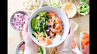 Sushi Bowls Recipe [upl. by Gnat]