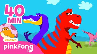 Wir sind die Dinosaurier  Dinolied  Baby Shark Deutsch  Pinkfong Baby Hai Kinderlieder [upl. by Israeli220]