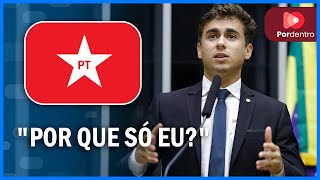 Nikolas Ferreira critica esquerda por não cobrar seus aliados sobre jornada 6x1 quotPor que só euquot [upl. by Eidde]