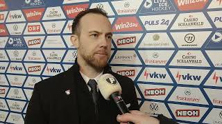 Dylan Stanley After Game Interview vs Black Wings Linz [upl. by Riem102]