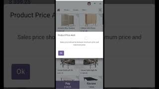 Set Minimum and Maximum Price on POS Product  Responsive Odoo [upl. by Enirol]