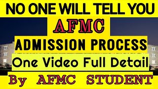 AFMC ADMISSION  AFMC PUNE Armed Forces Medical College Pune  AFMC student  NEET [upl. by Eiramave]