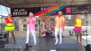 Bucks Fizz at Bristol Pride 2015 [upl. by Pansy]