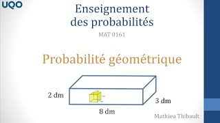 22  Probabilité géométrique [upl. by Sedrul55]