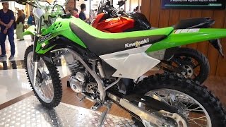 2016 Kawasaki Klx 140 Launching  Motor 43 Jutaan  Hartono Mall Jogja Kawasaki Trail Indonesia [upl. by Alios]