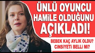 Burcu Biricik hamile olduğunu bebeğin kaç aylık ve cinsiyetini açıkladı [upl. by Adali845]