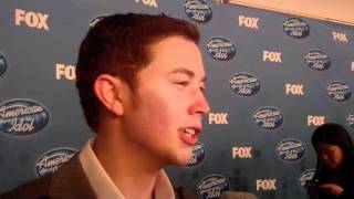 Scotty McCreery Talks About Lauren Alainas Kiss [upl. by Dnar931]