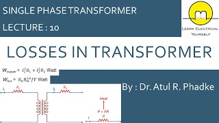 Losses in Transformer 10 [upl. by Hanway]