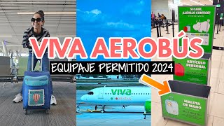 Cambia equipaje permitido de Viva Aerobús en 2024 [upl. by Melone73]