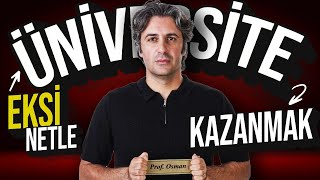 EKSİ NETLE ÜNİVERSİTE KAZANMAK [upl. by Sheri]