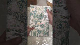 Packing my handmade Giverny book cover bookcover packingorders books [upl. by Annaira]