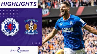 Rangers 20 Kilmarnock  Goals From Colak and Morelos Seal Home Win For Rangers  cinch Premiership [upl. by Wilmott]