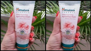 Himalaya Herbals Deep Cleansing Apricot Face Wash Honest Review  Available On Nykaa [upl. by Cynarra]