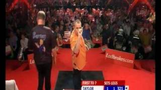 Phil Taylor vs Raymond van Barneveld  2007 PDC World Final  Part 5 [upl. by Dulciana]