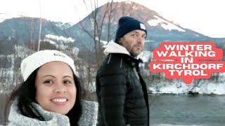 Filipina life in Austria  Winter Walking in KirchdorfTyrol [upl. by Nwavahs250]