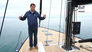 ENG NEW SOLARIS 50  Sailboat Review  The Boat Show [upl. by Prince]