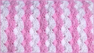 How to Crochet a Baby Blanket Using a Shell Stitch [upl. by Richela]