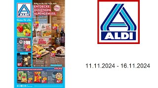 Aldi Nord Prospekt DE  vom 1111 bis 16112024 [upl. by Dilks]