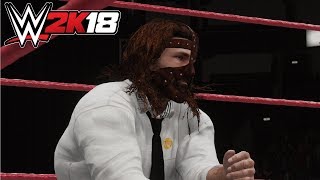 WWE 2K18  Mankind Entrance Signature Finisher [upl. by Thirzi]