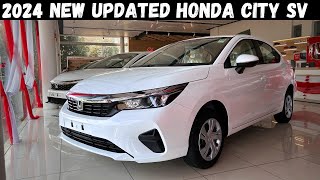 All new Honda City SV Base model 2024 ₹1182 lakh  Honda city sv base model review hindi [upl. by Tansey786]