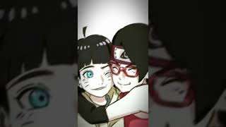 SaraHima  Sarada dan Himawari so Cute😭❤ [upl. by Naryk]