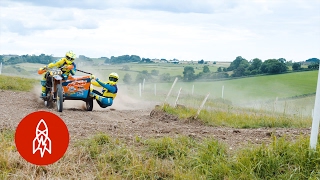 Racing Sidecar with the Motocross Bros [upl. by Doro]