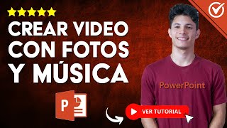 Cómo CREAR un VIDEO CON FOTOS y MÚSICA en PowerPoint  📸 Tutorial paso a paso 🎵 [upl. by Karola776]