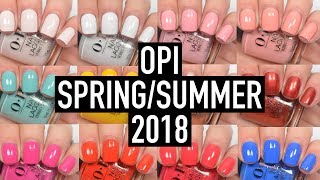 OPI  Lisbon SpringSummer 2018  Swatch and Review [upl. by Adonis134]