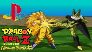 Dragon Ball Z Ultimate Battle 22 playthrough Playstation 1CC [upl. by Bogie]