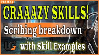 These skills are BROKEN ESO Scribing  Everything to know ESO Gold Road [upl. by Vastha834]