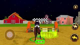 Horse Taxi City Arena Mode Challenge Other Riders Android Gameplay  IOS Gameplay horsegame [upl. by Regor229]