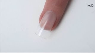 How to File a Square Nail Shape [upl. by Endys]